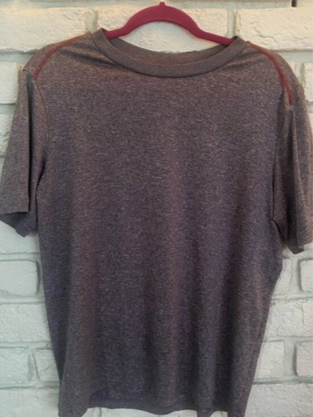 Gray Crew Neck T-Shirt